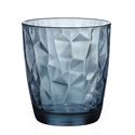 Immagine di BICCHIERE VETRO DIAMOND DOF cl. 36 BLUE