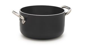 Immagine di CASSERUOLA ALTA cm 20 AL-BLACK TEFLONATA 2 MANIGLIE art. 2104SSPI