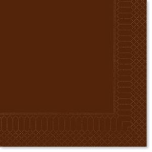 Immagine di FATO TOVAGLIOLO CIOCCOLATO cm 25x25 x 100 PZ x 38 cf