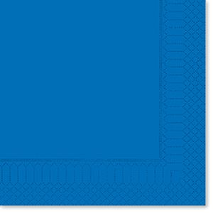 Immagine di FATO TOVAGLIOLO BLU GENZIANA cm 25x25 x 100 PZ x 38 cf