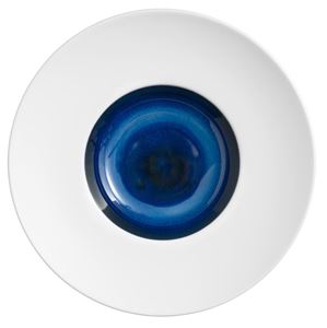 Immagine di ABYSSOS PASTA BOWL BIANCO/BLU cm 24 h 5,5 LE COQ