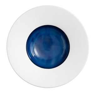 Immagine di ABYSSOS PASTA BOWL BIANCO/BLU cm 30,5 h 6,5 LE COQ