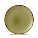 Immagine di DUDSON HARAVEST GREEN PIATTO COUPE PIANO cm 21,7