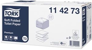 Immagine di TORK 114273 PREMIUM SOFT T3 CARTA IGIENICA INTERCALATA x 7560 PZ (30x252