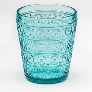 Immagine di LUXOR AZZURRO BICCHIERE ACQUA IN VETRO SOFFIATO COLORATO
