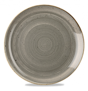 Picture of STONECAST PIATTO PIANO TONDO 32,4 PEPPERCORN GREY