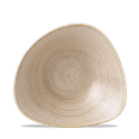 Picture of STONECAST P.TO F.DO/COPPA TRIANGOLARE 23,5 cm NUTMEG CREAM