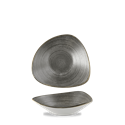 Picture of STONECAST P.TO F.DO/COPPA TRIANGOLARE 23,5 cm RAW BLACK