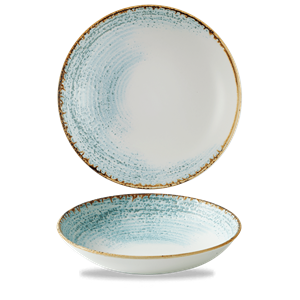 Picture of STUDIO PRINT PIATTO FONDO/COPPA TONDO 24,8 cm HOMESPUN ACCENTS AQUAMARIN
