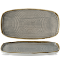 Picture of STONECAST P.TO CHEFS' OBLUNG 35x18,5 cm PEPPERCORN GREY