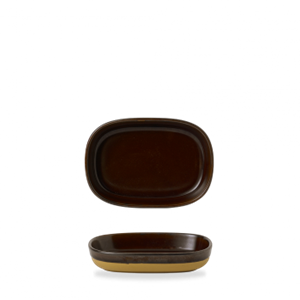 Picture of EMERGE VASSOIO BASSO 17,3x11,9x3,3 cm CINNAMON BROWN