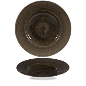 Picture of STONECAST P.TO PASTA c/FALDA 28 cm PATINA IRON BLACK