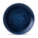Picture of STONECAST PIATTO PIANO TONDO 26 cm PLUME ULTRAMARINE