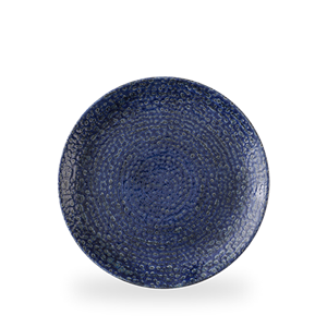 Picture of STONECAST PIATTO PIANO TONDO 26 cm HOMESPUN CHROMA TWILIGTH