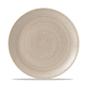 Picture of STONECAST PIATTO PIANO TONDO 26 cm NUTMEG CREAM