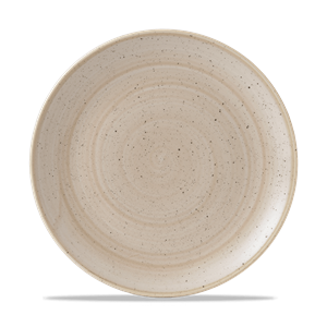 Picture of STONECAST PIATTO PIANO TONDO 26 cm NUTMEG CREAM