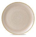 Picture of STONECAST PIATTO PIANO TONDO 32,4 NUTMEG CREAM