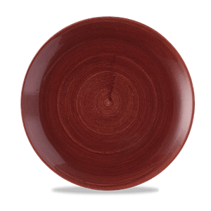 Picture of STONECAST PIATTO PIANO TONDO 28,8 PATINA RED RUST